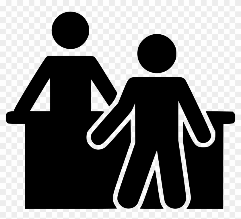Reception Counter Svg Png Icon Free Download Ⓒ - Customer Service Counter Icon Clipart