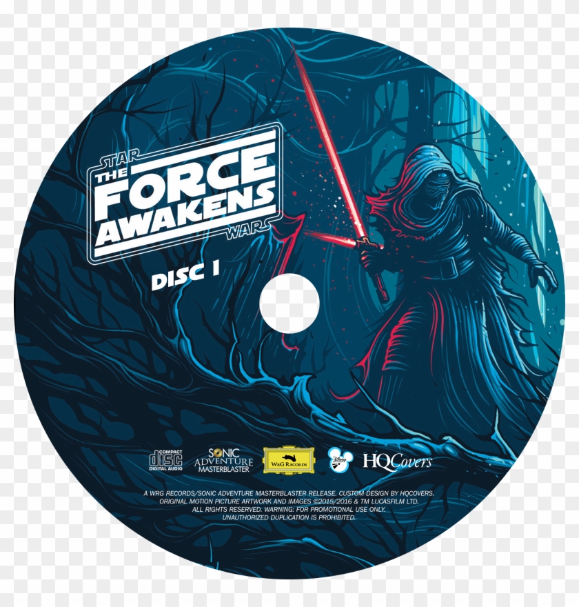 The Force Awakens (disc 1) - Cd Clipart #2680991