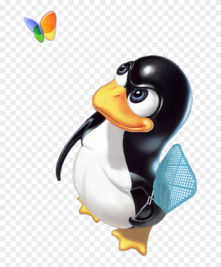 Linux Logo Png - Linux Vs Windows Gif Clipart #2681133