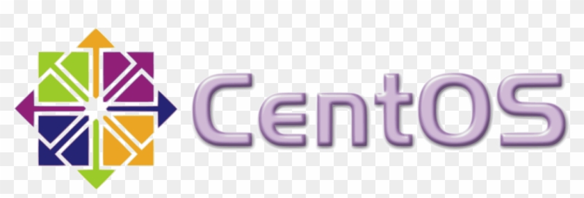 Centos Horizontal Logo With Transparent Background - Linux Centos Logo Png Clipart