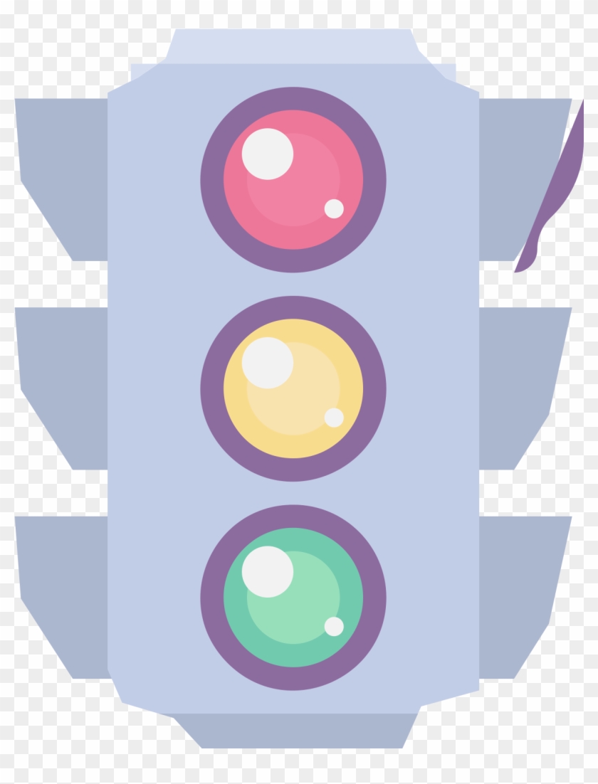 Traffic Light Icon Png - Circle Clipart #2681515