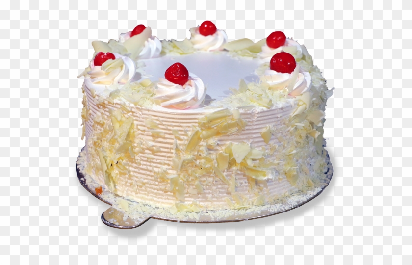 White Forrest Cake - Fruit Cake Clipart #2681689