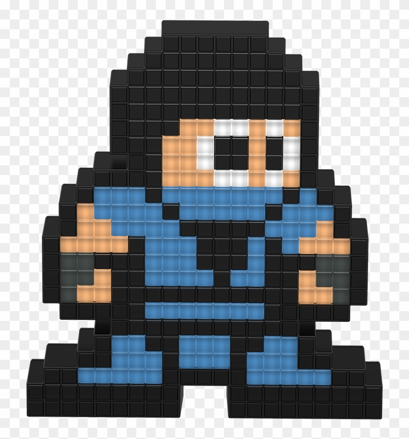 Sub Zero - Scorpion Mortal Kombat Pixel Art Clipart ...
