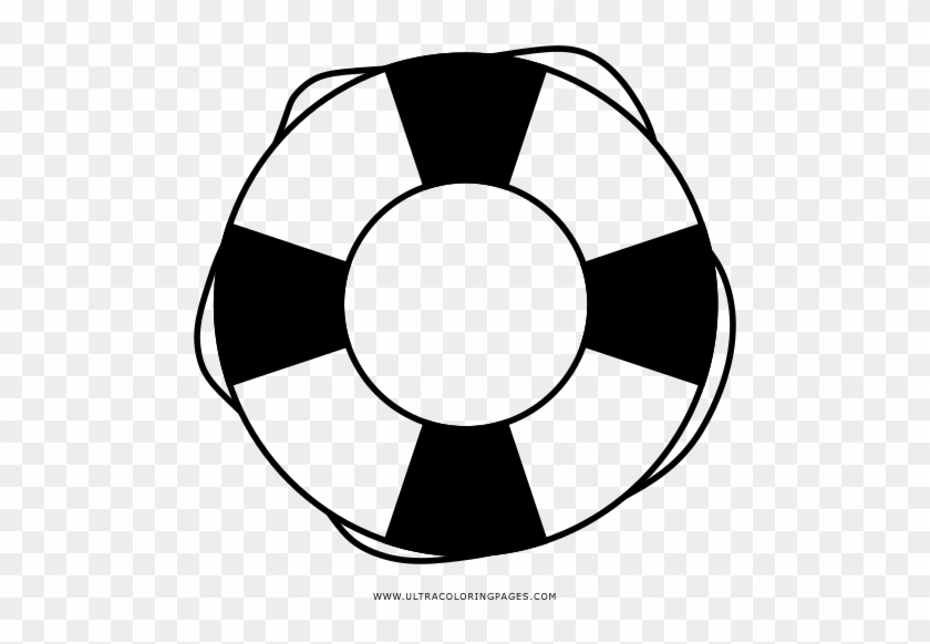 Life Saver Coloring Page - Life Preserver Hope Squad Clipart
