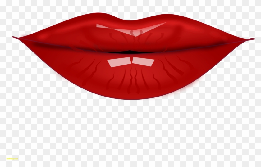 Print Lips Kiss Vector Background Stock Vector Awesome - Imagenes De Unos Labios Clipart #2682601