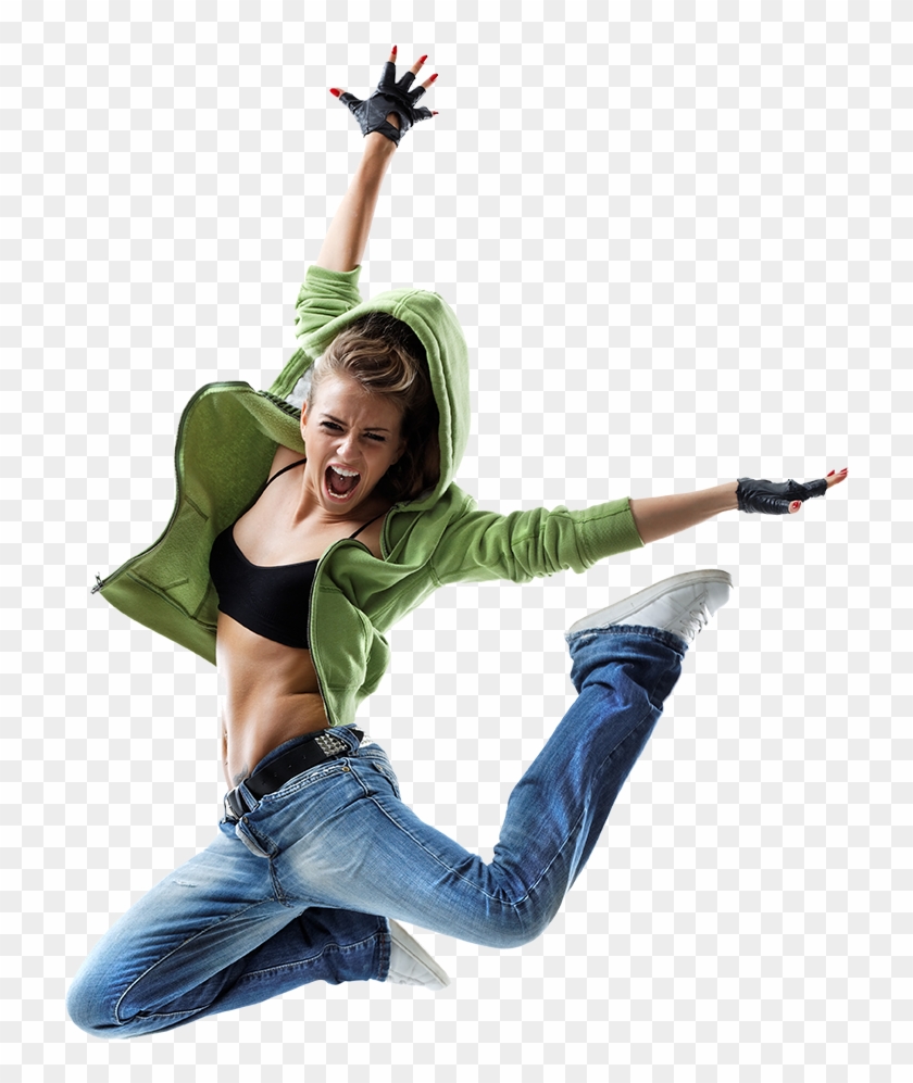 Ftestickers People Woman Jump Dance @danial8986 - Transparent Girl Jumping Png Clipart #2682642