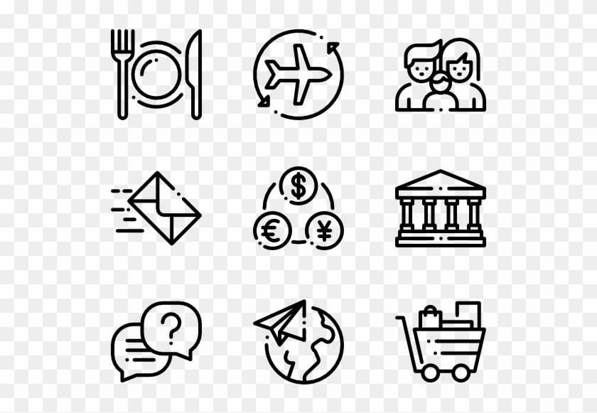Travel App Icons - Manufacturing Icon Free Clipart
