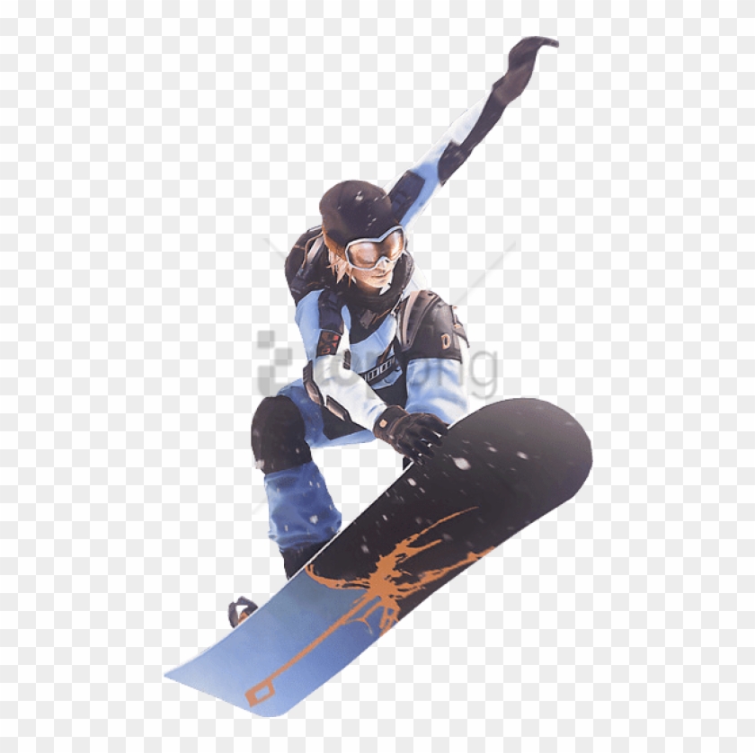 Free Png Download Jump Snowboard Png Images Background - Snow Board Png Transparent Clipart #2683561