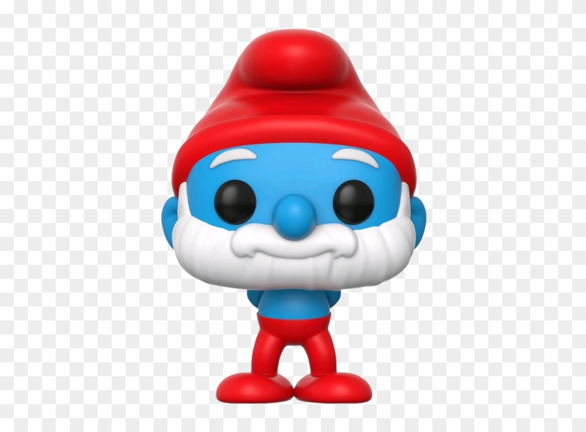 Papa Smurf Pop Vinyl Figure - Funko Pop Papa Smurf Clipart #2684240