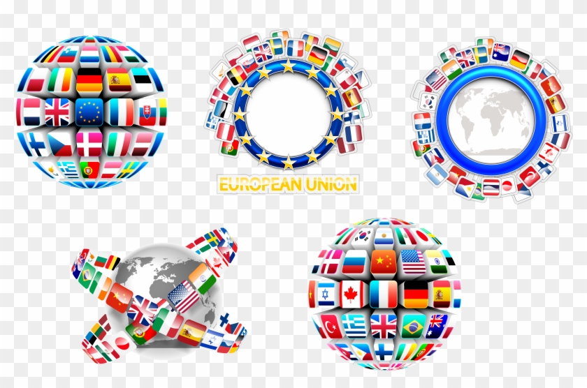 World Flags - One God One World Clipart #2684319