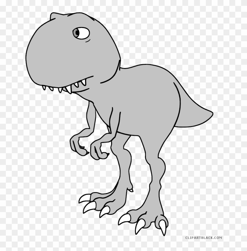 T Rex Clipart - Clipart Tyrannosaurus Rex Cartoon - Png Download #2684556