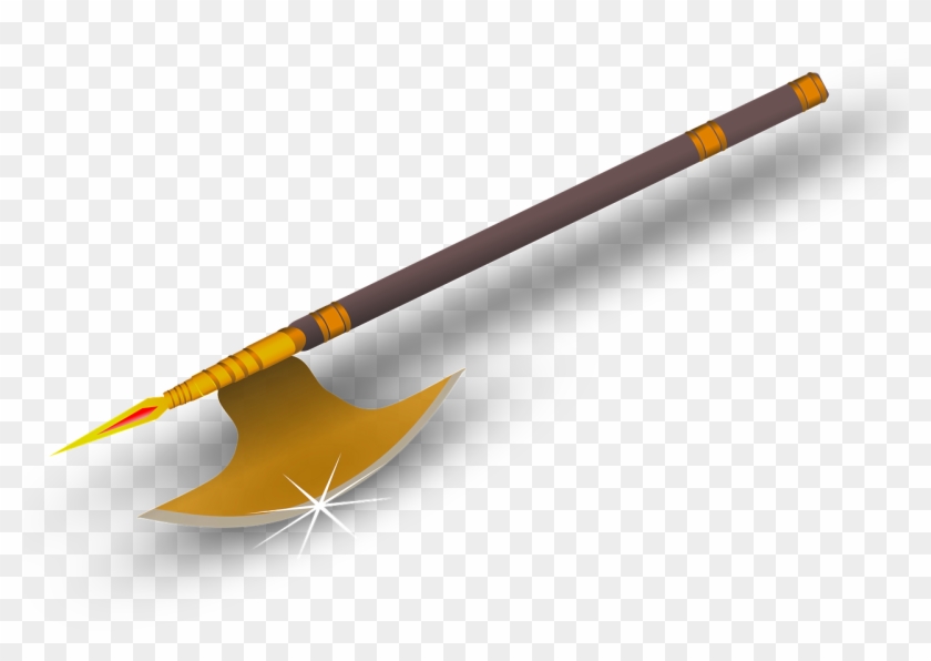 Battle Axe Medieval Middle Ages Png Image - Axe Clipart #2684702