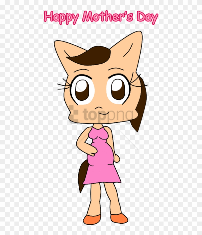 Free Png Pregnat Jazzy Mother's Day By Benthecutesquirrel - Cartoon Clipart