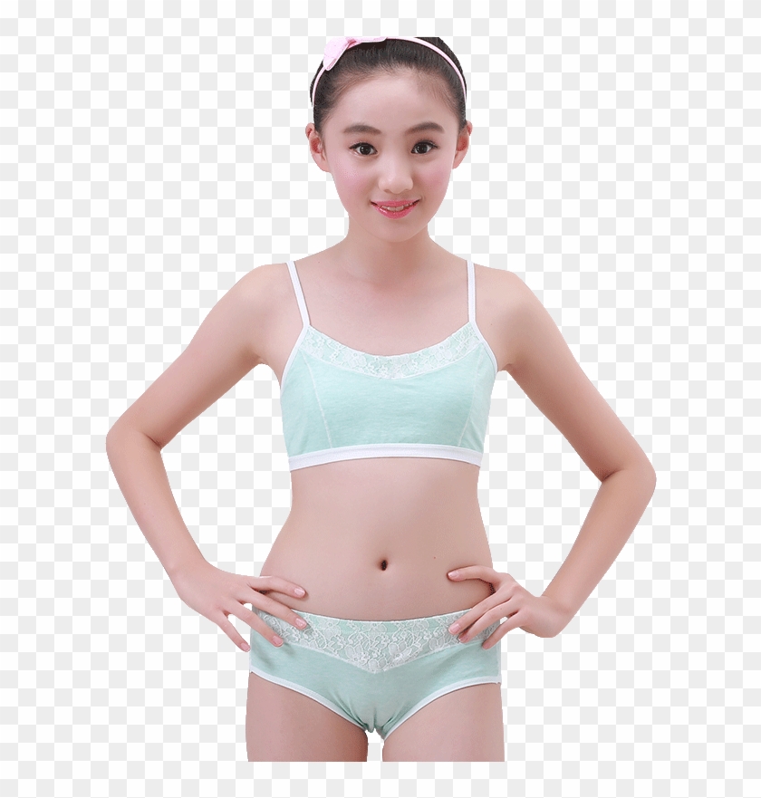 Cotton Children Big - Girls In Panties Clipart