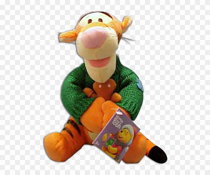 Tigger Christmas Sweater Plush Toy Disney Stuffed Animal - Stuffed Toy Clipart #2685710