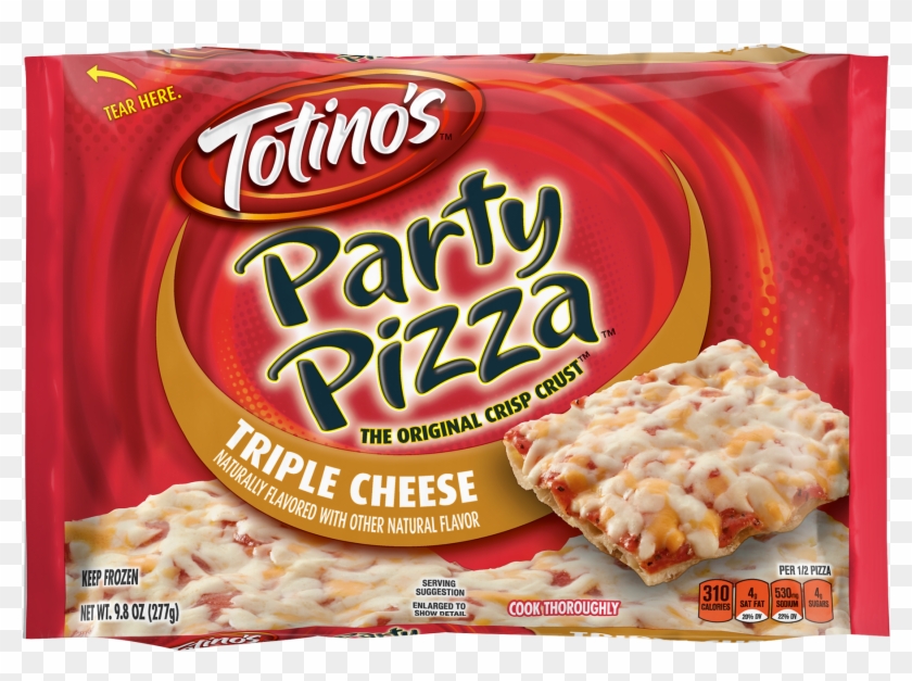 Totinos Party Pizza Triple Cheese Clipart #2686624