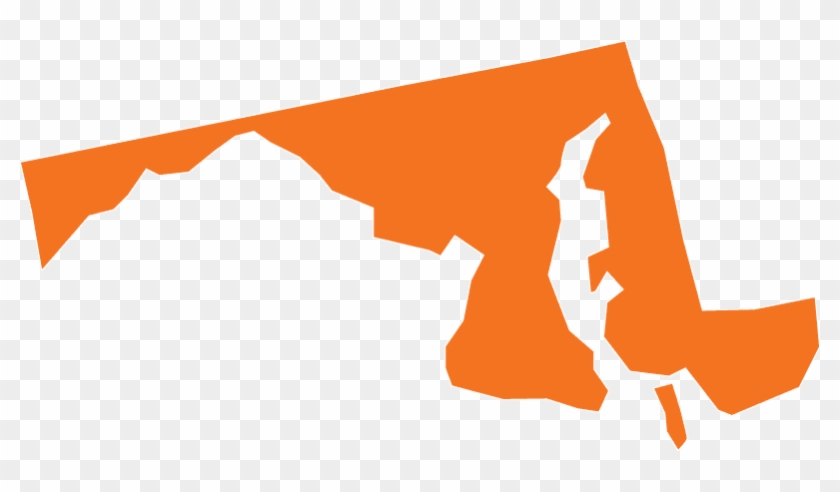 Maryland Png Transparent Background - Maryland State Clip Art #2686772