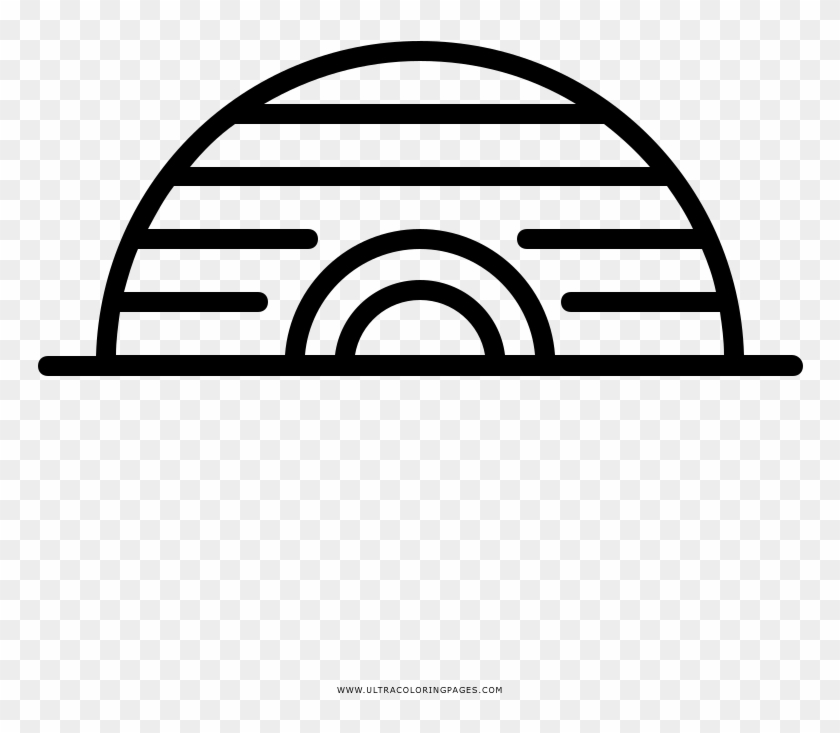 Igloo Coloring Page - Independent Cement And Lime Clipart