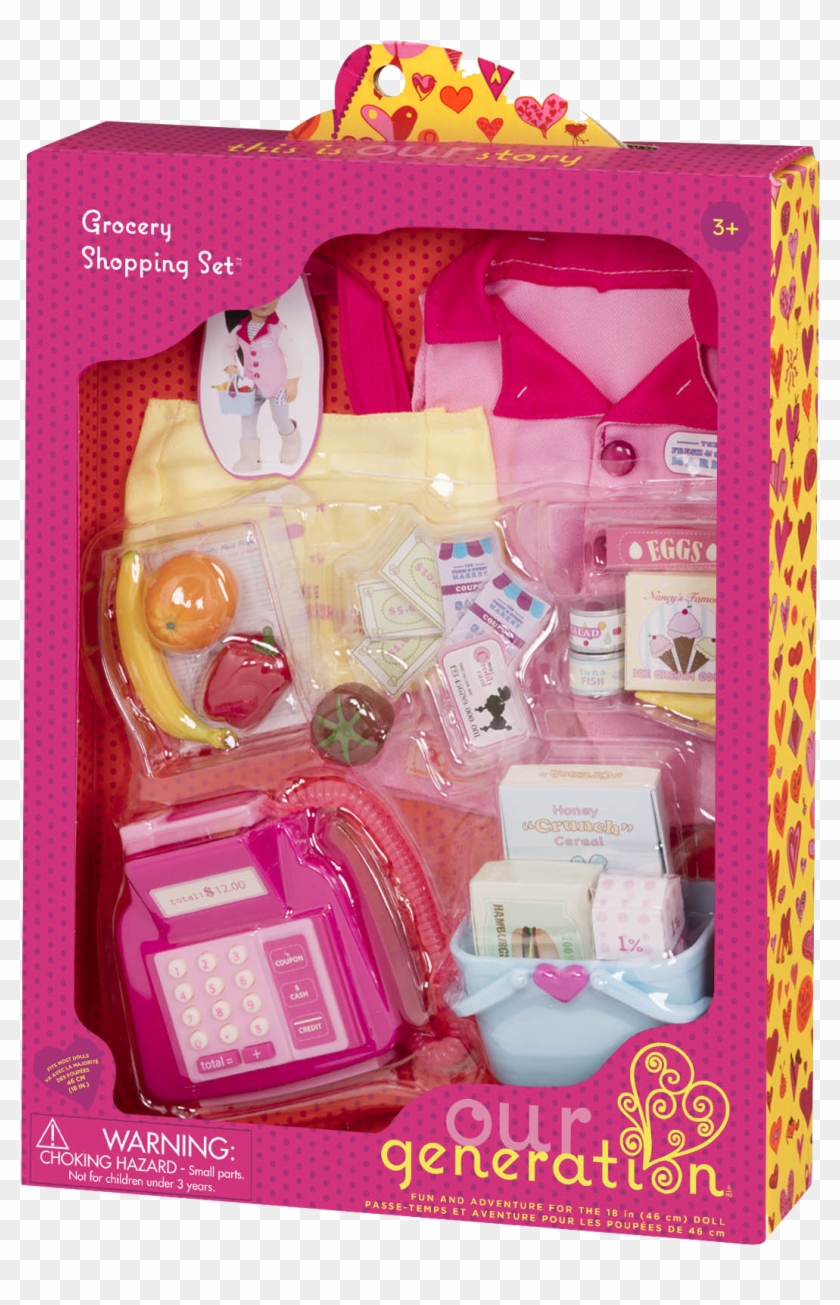 Grocery Shopping Set Package - Our Generation School Supplies Clipart