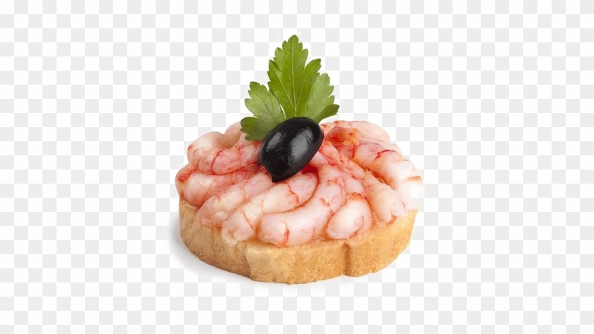 Amusebouche, Download, Dessert, Food, Dish Png Image - Crevetten Canapé Clipart #2687423