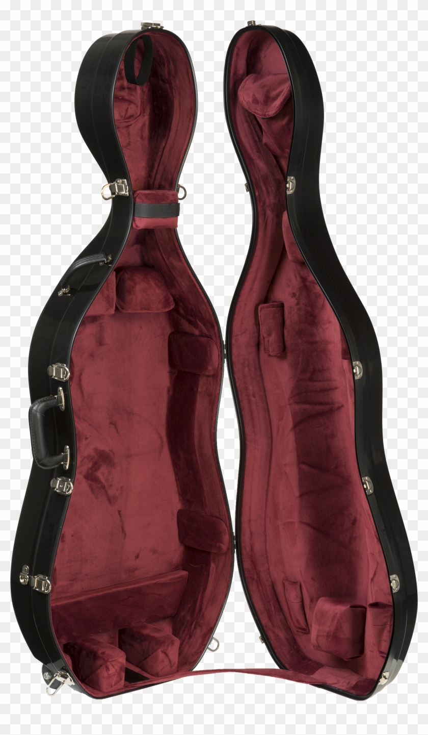 B2000 Fiberglass Suspension Cello Case With Wheels Clipart