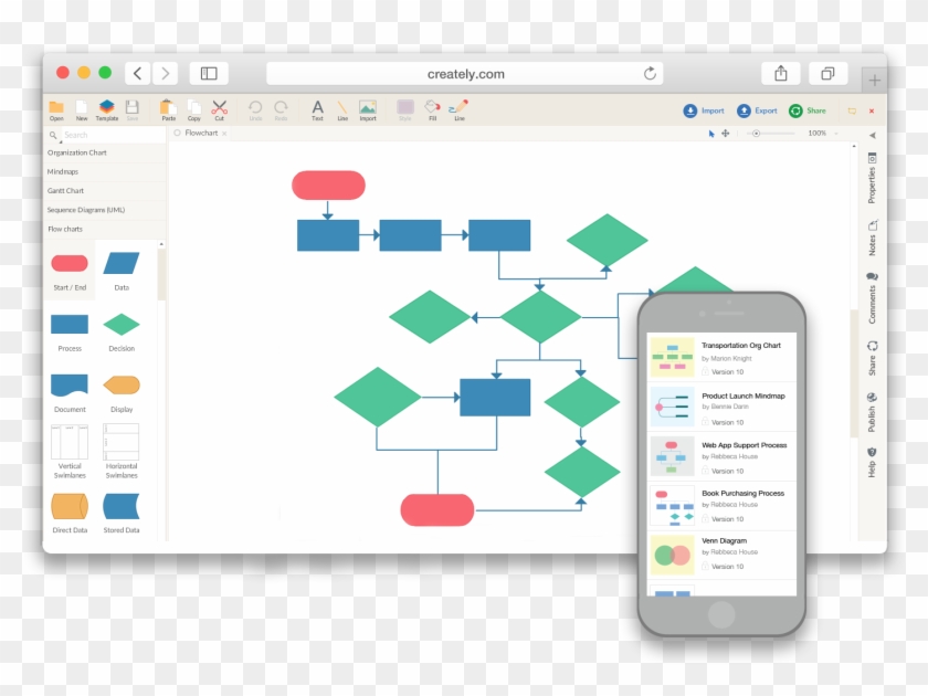 Header Banner - Online Diagram Maker Clipart