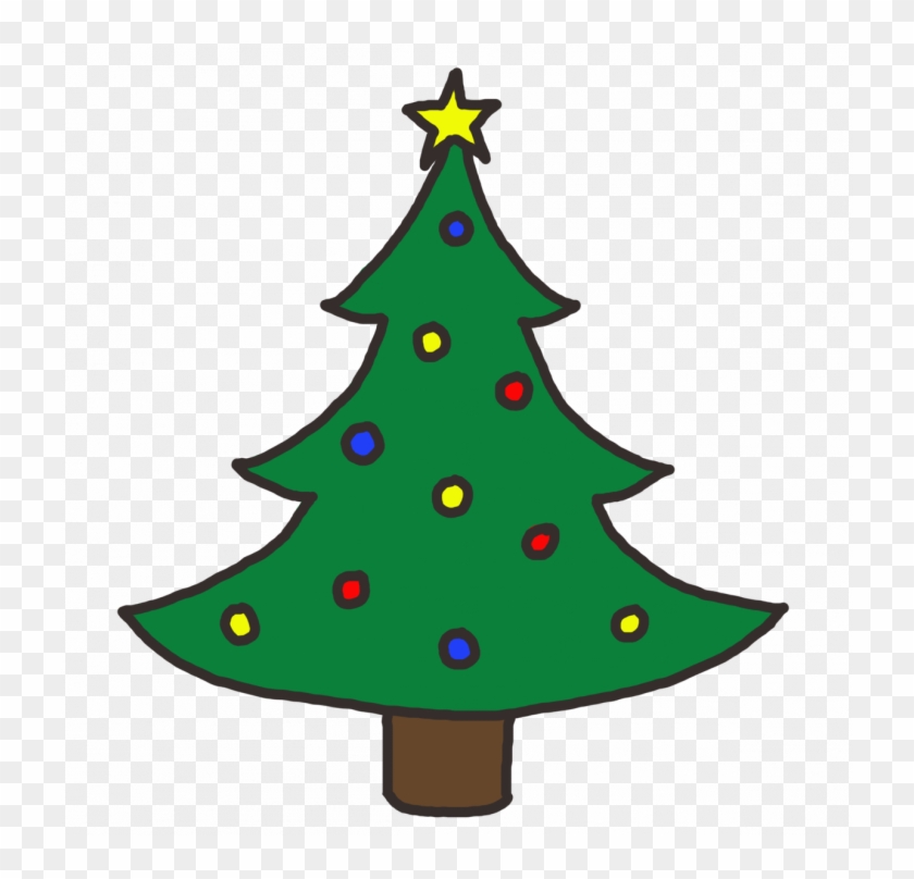 Medium Size Of Christmas Tree - Simple Christmas Tree Clipart - Png Download