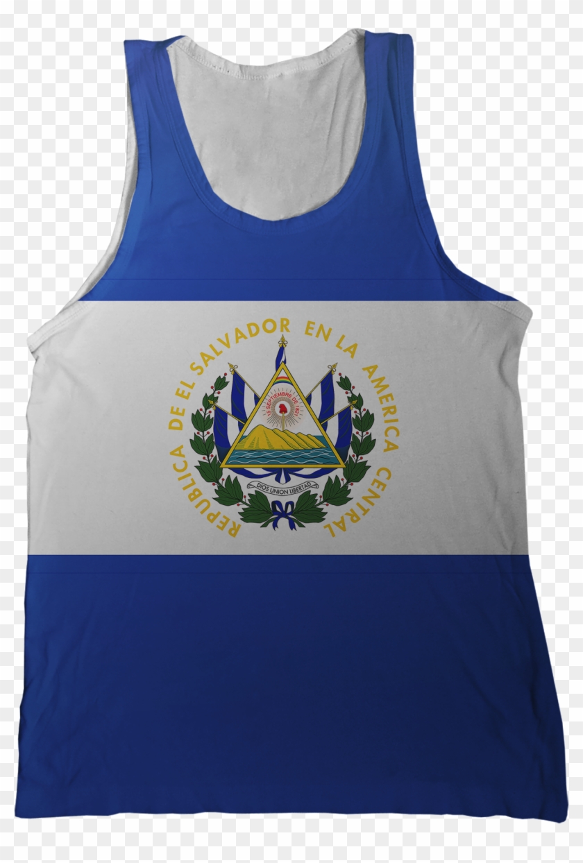 El Salvador Flag Tank Top - Salvador Flag Clipart
