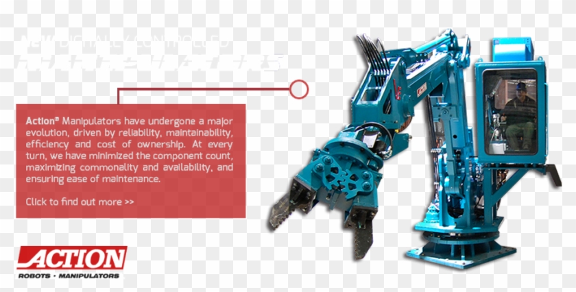 Slide Action Digital Manipulators - Mecha Clipart