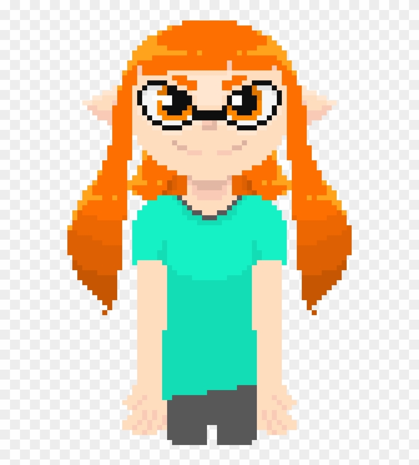 Inkling Girl - Inkling Head Clipart