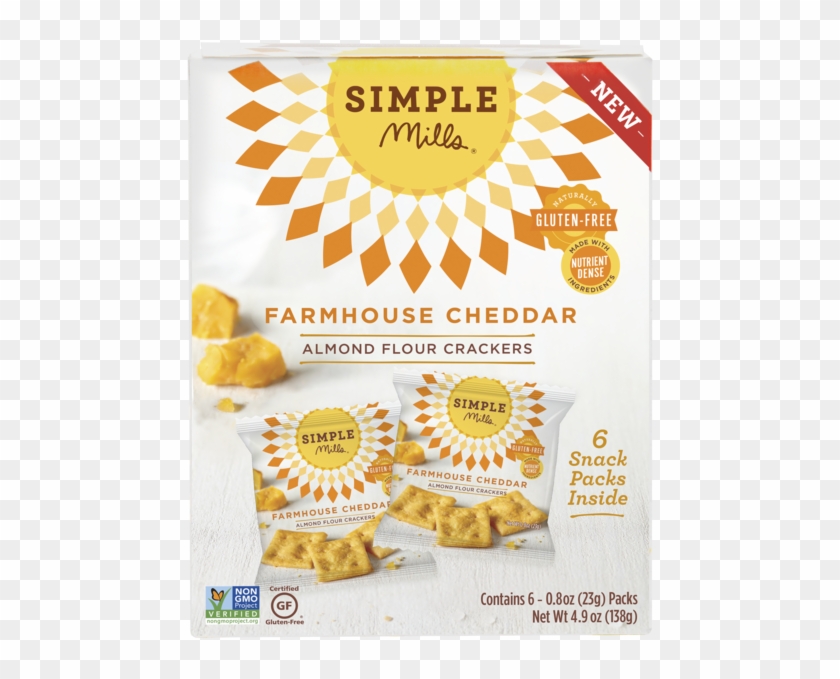 Simple Mills Almond Flour Crackers Clipart #2688850