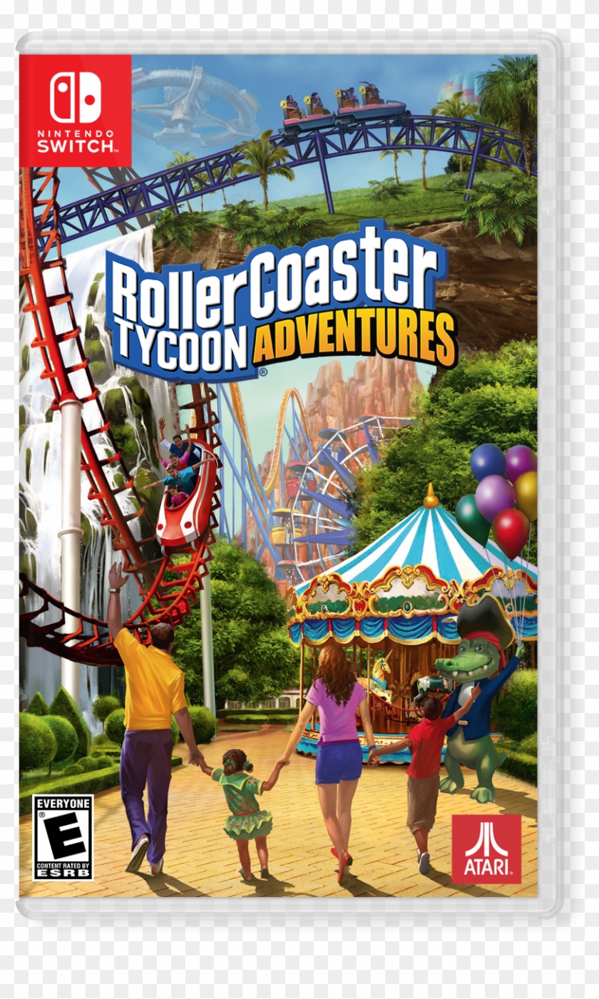 Additional Images - " - Rollercoaster Tycoon For Nintendo Switch Clipart #2689528