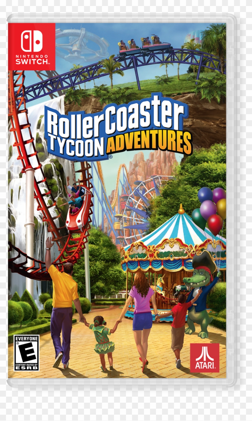 Additional Images - " - Rollercoaster Tycoon For Nintendo Switch Clipart