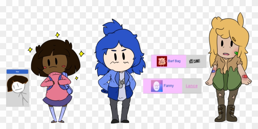 Fanny's' Got A Big Head, Dora Looks Pure And Innocent - Bfbdora Clipart #2689783