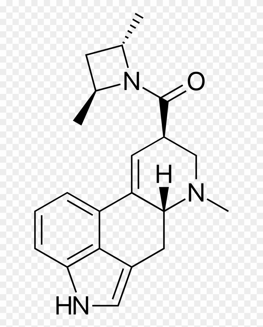 File - Lsd-azetidine - Svg - Lsa Chemical Structure Clipart #2690348