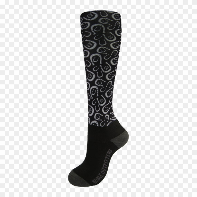 Merino Wool Over The Calf Peddies- Women's Prints - Sock Clipart #2690414
