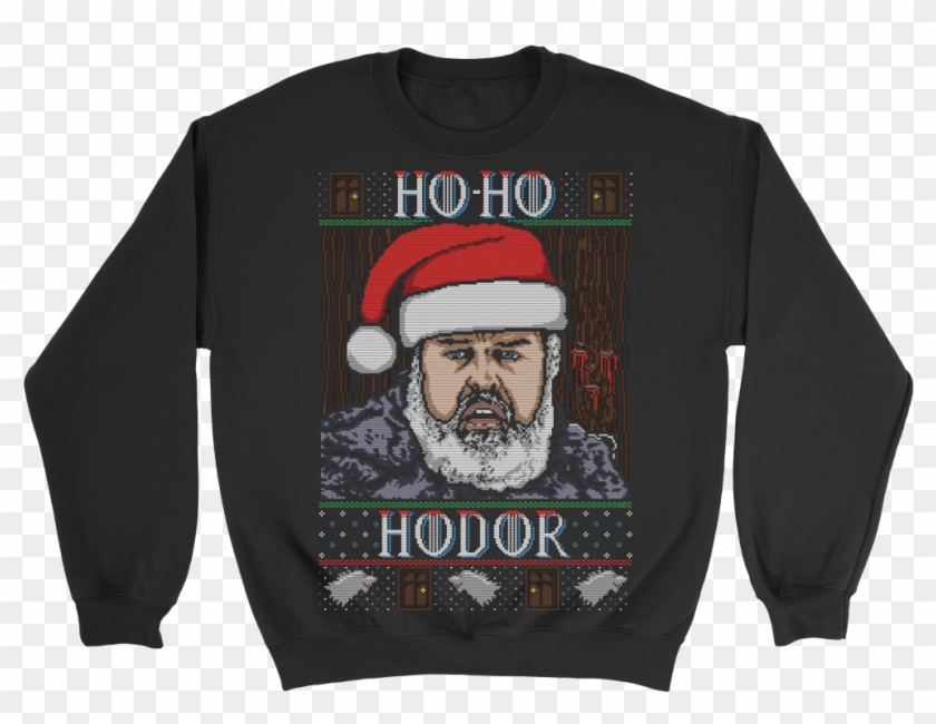 Ho Ho Hodor Holiday Sweater - Ho Ho Hodor Clipart #2690501