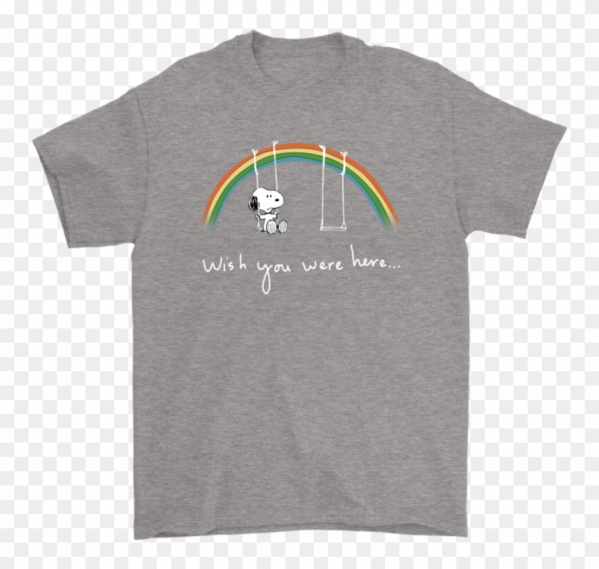 Wish You Were Here Pink Floyd X Snoopy Shirts-snoopy - Gamer Shirt No Background Clipart #2690542