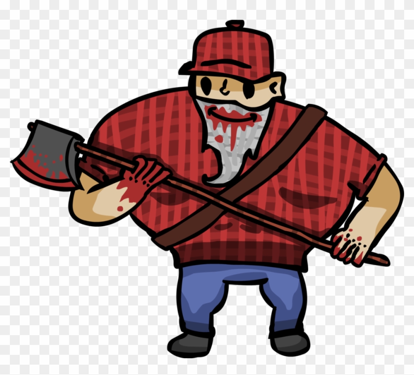 A Happy Lumberjack By Glowner - Cartoon Clipart #2690543