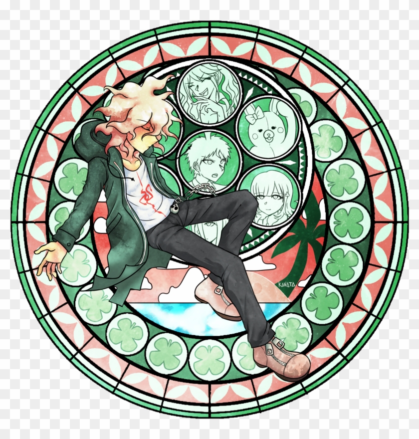 Komaeda's Kh Stained Glass // Hinata Ver - Circle Clipart