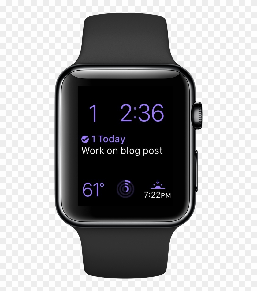 Complications On Apple Watch Face - Apple Watch Clipart #2690849