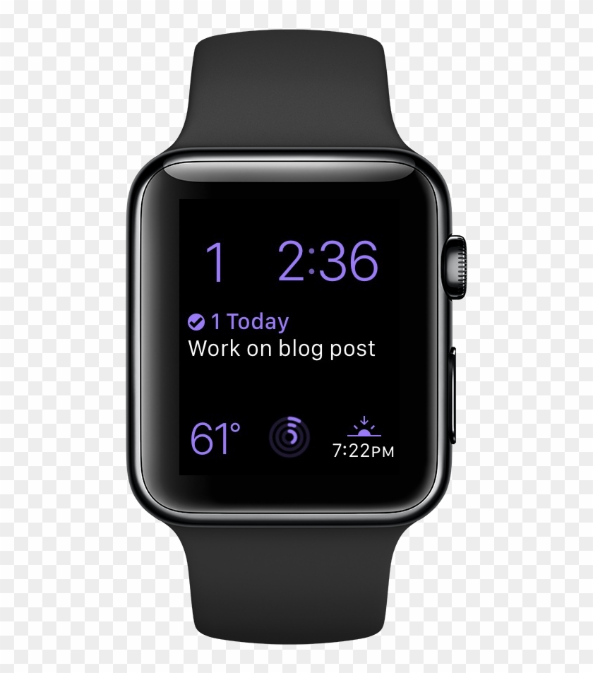 Complications On Apple Watch Face - Apple Watch Clipart