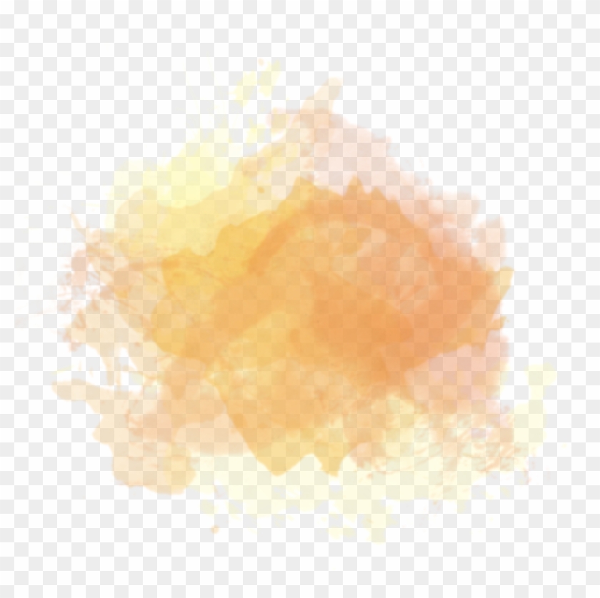 Pintura Sticker - Gold Watercolor Background Png Clipart