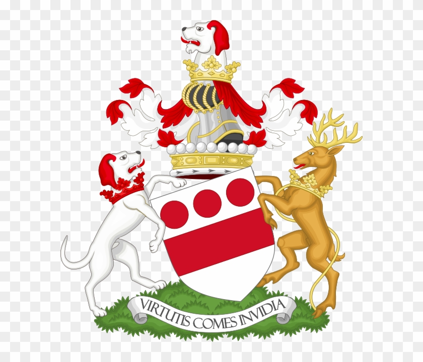 Coat Of Arms Of The Viscount Hereford - Trump Surname Coat Of Arms Clipart