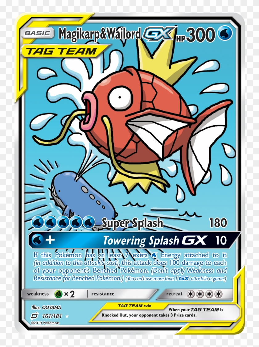 01 Of - Magikarp And Wailord Gx Clipart #2691910