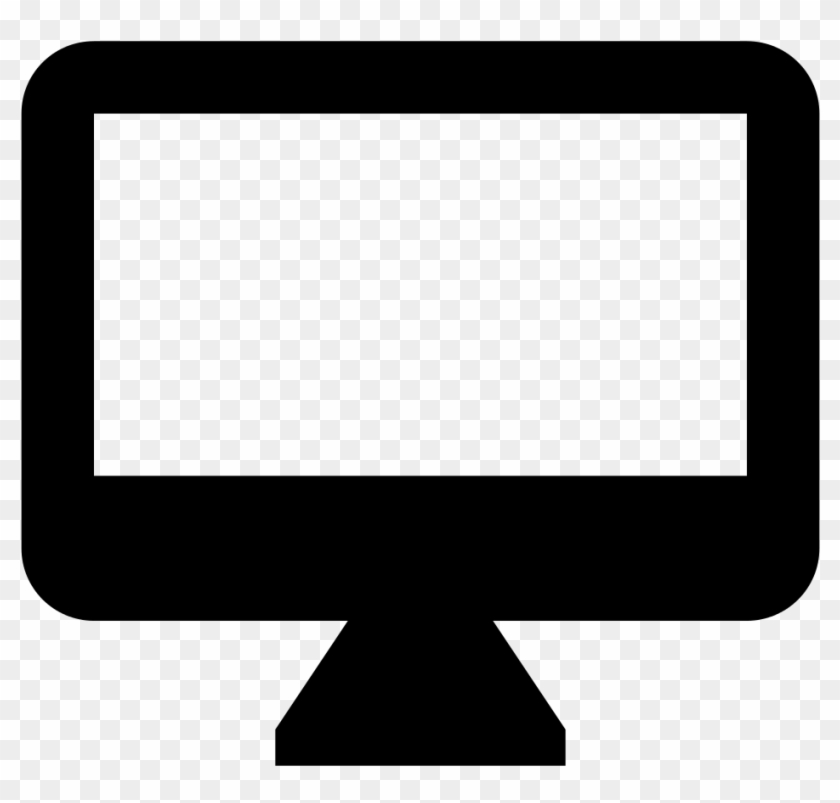 Ic Desktop Mac 48px - Icona Pc Png Clipart