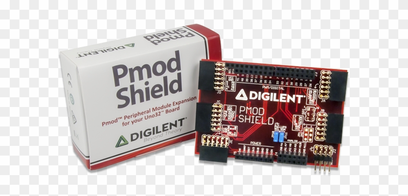 Adapter Board For Uno R3 Standard To Pmod Product Image - Microcontroller Clipart