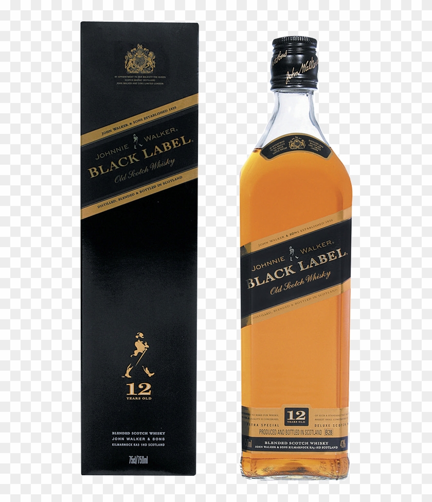 Johnnie Walker Black Label 12 Year Scotch Whisky - Johnnie Walker Black Label 2016 Clipart