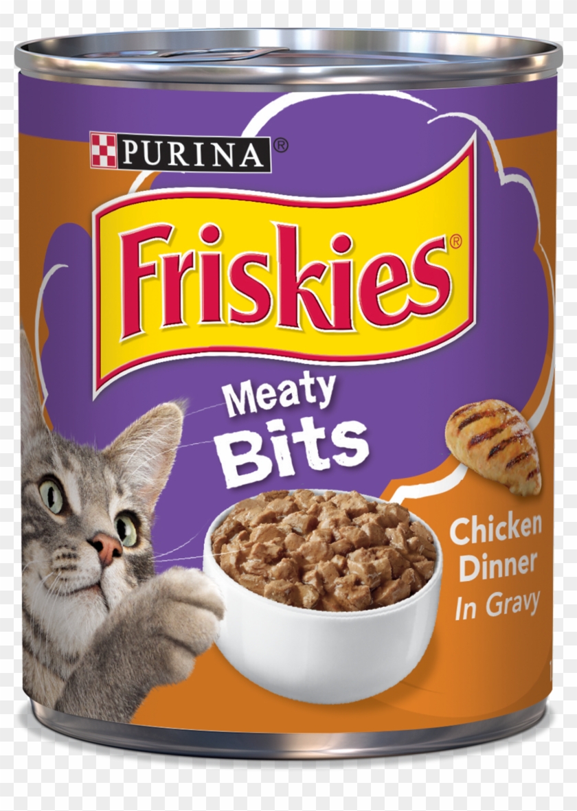 Friskies Gravy Wet Cat Food - Friskies Canned Cat Food Beef Clipart #2693135