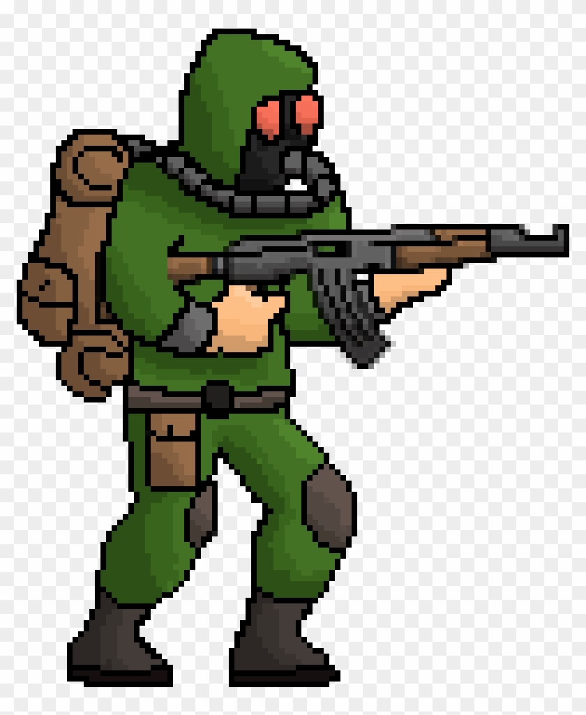 Preview - Pixel 2d Gun Png Clipart